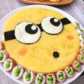 a_____ya's cooksnap of when they made 簡単♪ ミニオンズ すしケーキ♪.