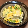 クックOMA8N3☆'s cooksnap of when they made うすいえんどうと高野豆腐の卵とじ.