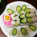 ｄｕ＿ｕｂ's cooksnap of when they made こどもの日に☆簡単こいのぼり寿司.