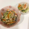 ラフらん's cooksnap of when they made きゅうりとニンジンとチキンの中華サラダ.