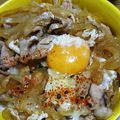 ﾋﾟﾛﾐ♡'s cooksnap of when they made 10分でいただきます♡甘辛豚丼.