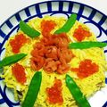 まーちゃんmama's cooksnap of when they made ちらし寿司ケーキ.