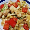 料理スキになってきた's cooksnap of when they made とりむね肉とキャベツのコチュジャン炒め.