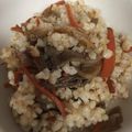 ganesha74's cooksnap of when they made 舞茸の混ぜご飯.