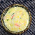 nosso's cooksnap of when they made 冷やご飯で簡単★カニ風味雑炊.