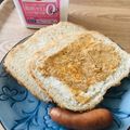 whha's cooksnap of when they made クリチーきなこトースト♪.