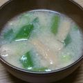 ﾋﾟﾛﾐ♡'s cooksnap of when they made ごま油香る、白ネギと油揚げの味噌汁.