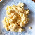 ☆コムギ☆'s cooksnap of when they made ヨーグルトでふわふわスクランブルエッグ.