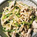 ももちゃんパンダ's cooksnap of when they made 栄養満点！豆苗と豚のさっぱりゴマサラダ.