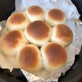 yasue78's cooksnap of when they made 上火ヒーター＋ダッチオーブンでパン.