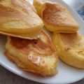 ち（＊´・ω・｀）ろ's cooksnap of when they made ＢＰなし！分厚いふわふわパンケーキ☆.