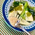 ふたごゆき's cooksnap of when they made 簡単♪たけのこと春雨のわかめスープ.