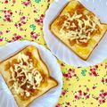 ふたごゆき's cooksnap of when they made 黒胡椒が決め手マーマレードチーズトースト.
