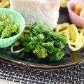 戦うコックサン's cooksnap of when they made 菜の花の辛し和え.
