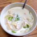 ゆわなみ島's cooksnap of when they made つかれた胃に優しい♪キャベツと麩のスープ.
