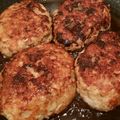 Ｍぱん's cooksnap of when they made みんな大好き！鶏つくねハンバーグ！.