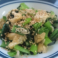 柊さくら's cooksnap of when they made きざみあげとしらす、小松菜の胡麻油炒め♪.