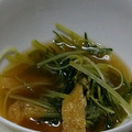 ヨシヨッシー's cooksnap of when they made 簡単！水菜と揚げの煮浸し♥.