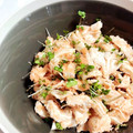 rinachi＊k's cooksnap of when they made お酒のお供に 鶏ささ身と明太子の和え物.