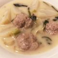 ぷりレディ's cooksnap of when they made かぶと鶏団子の豆乳クリームシチュー.