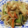 ёdey2upё's cooksnap of when they made 鶏胸肉と青梗菜のオイスター炒め.