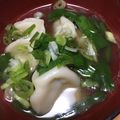 しゅんのま's cooksnap of when they made 簡単スープ水餃子.