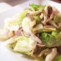 めっそが一番♪'s cooksnap of when they made 春キャベツと鶏むね肉のゴマ味噌和え♪.