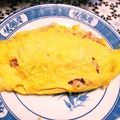 クックEO87OG☆'s cooksnap of when they made 鶏ひき肉入りチーズオムレツ.