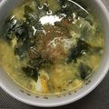 ちゃぎー's cooksnap of when they made とろとろ生わかめとふわふわタマゴのスープ.