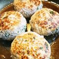智恵ちゃんのつく恋慕's cooksnap of when they made ローズマリーの豆腐ハンバーグ.