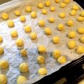 だい☆あお☆まり's cooksnap of when they made 赤ちゃんに＊さつまいも ぷにょんとボーロ.