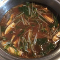 わたさな2016's cooksnap of when they made 我が家の定番＊水菜と揚げの味噌汁♬.
