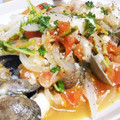 yukit0411's cooksnap of when they made イカとアサリの♪アクアパッツァ風トマト煮.