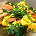 かえるKing♂'s cooksnap of when they made ☆ほうれん草と魚肉ソーセージのソテー☆.