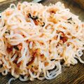 97年生まれ's cooksnap of when they made ヘルシー！しらたきのたらこふりかけ炒め.