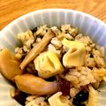 おかしらん's cooksnap of when they made 竹の子・わかめ・マイタケの炊き込みご飯.