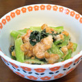 イエローバード's cooksnap of when they made 簡単♪小松菜と納豆の梅肉和え.