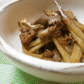 solapapa's cooksnap of when they made 煮るだけ簡単♪牛肉と牛蒡の時雨煮.