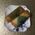 かこなっしー's cooksnap of when they made ♡ささみチーズ春巻き♡.