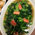 こつぶはゆっちー's cooksnap of when they made 小松菜大量消費＊エビと小松菜の中華炒め.