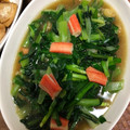 こつぶはゆっちー's cooksnap of when they made 小松菜大量消費＊エビと小松菜の中華炒め.