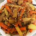 クックRKYTEY☆'s cooksnap of when they made 野菜とお肉の醤油炒め.