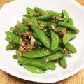 クック54ABZM☆'s cooksnap of when they made スナップエンドウのサッと炒めツナ＆塩昆布.