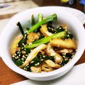 ひろみたん☆'s cooksnap of when they made 簡単☆ニラと油あげの胡麻酢炒め.