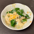 りらっくまま☆'s cooksnap of when they made 簡単煮物☆おかあさんのさやえんどう卵とじ.