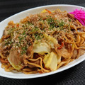プニのふ04's cooksnap of when they made 縁日風☆焦がさずの焦がしソース焼きそば！.