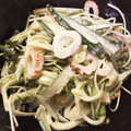 JANETAN's cooksnap of when they made ちくわ ときゅうりのわさび風味マヨ和え.