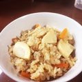 MARCHさん's cooksnap of when they made ストウブで茅乃舎出汁香るたけのこご飯.