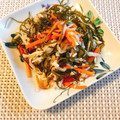 yesmama's cooksnap of when they made 切り昆布と切干大根の甘酢和え.