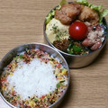 ﾋﾟﾛﾐ♡'s cooksnap of when they made ちょっと可愛い弁当ご飯♡.
